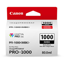 Canon 0545C001AA PFI-1000MBK - MATT BLACK